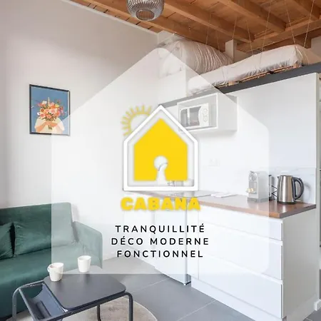 Cabana & Studio Duplex Parilly - Metro 5 Minutes *